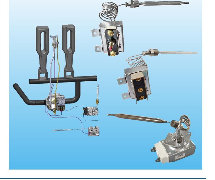 HTR-G600 gas thermostat and limiter
